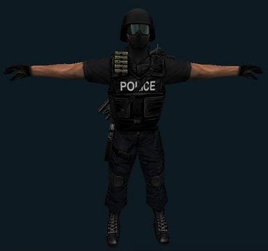 Black Themed S.W.A.T